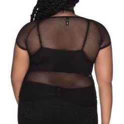 Killstar Wildchild Fishnet Top - Black Women's Stuff 9 Killstar Wildchild Fishnet Top - Black Women's Stuff