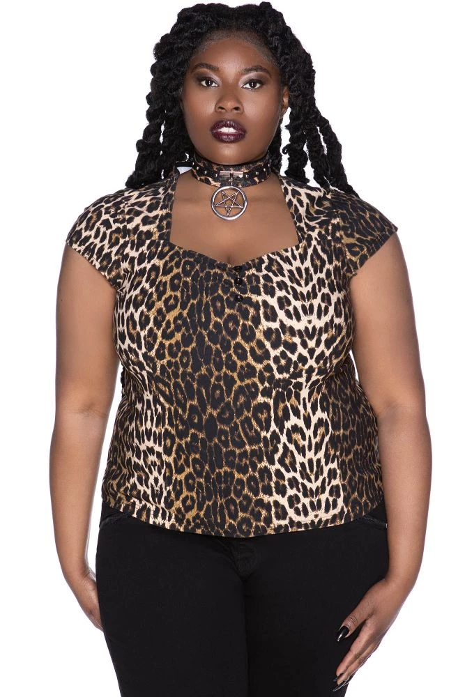 Killstar Wildling Top - Leopard 6 Killstar Wildling Top - Leopard
