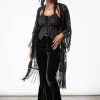 Killstar Women's Stuff Witch Hazel Lace Kimono 2 Killstar Women's Stuff Witch Hazel Lace Kimono