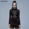 Punk Rave Spider Web Printed Mesh Top Women's Stuff 2 Punk Rave Spider Web Printed Mesh Top Women's Stuff