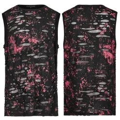 Punk Rave Men's Stuff Black And Red