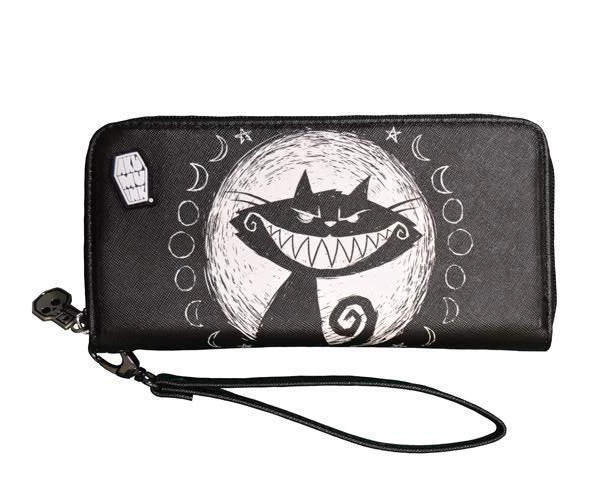 Akumu Ink We're All Mad Here Long Wallet 3 Akumu Ink We're All Mad Here Long Wallet
