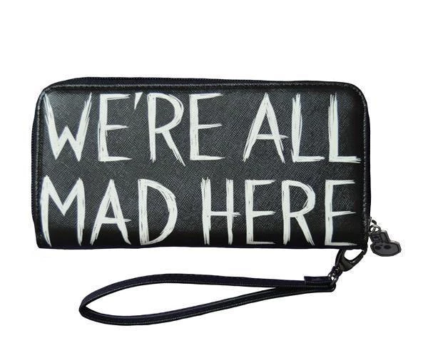 Akumu Ink We're All Mad Here Long Wallet 4 Akumu Ink We're All Mad Here Long Wallet