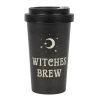 Gothic Gifts Witches Brew Eco Bamboo Travel Mug