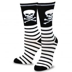 TeeHee Women's Halloween Polyester Crew Skulls 4-Pack Gift Ideas