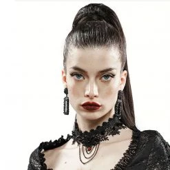 Punk Rave Dark Rosarium Choker Chokers And Collars