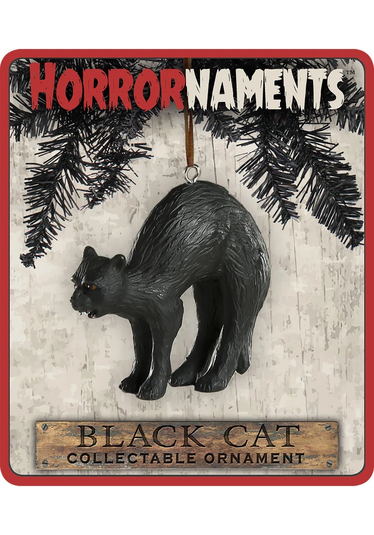 Horrornaments Black Cat Ornament 4 Horrornaments Black Cat Ornament