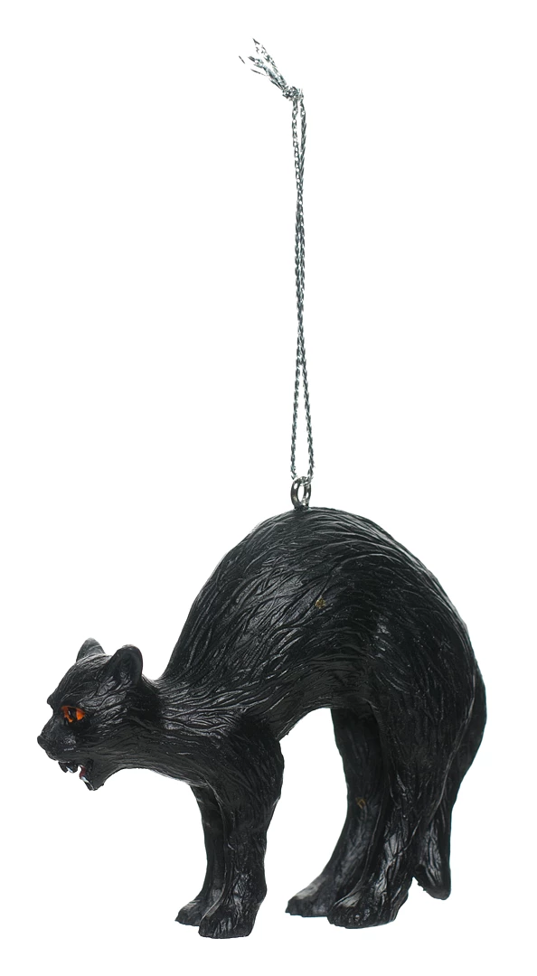 Horrornaments Black Cat Ornament 3 Horrornaments Black Cat Ornament