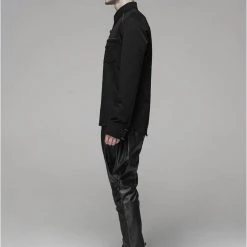 Punk Rave Men's Stuff Deimos Black Shirt