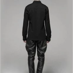 Punk Rave Men's Stuff Deimos Black Shirt