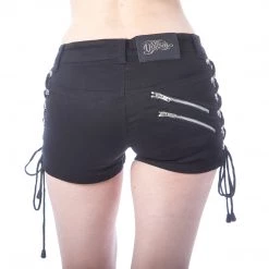 Vixxsin Dina Shorts - Black Plus Size