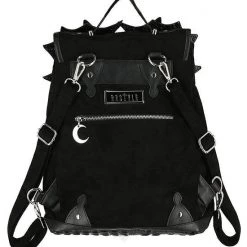 ReStyle Black Phantom Gothic Backpack With Dragon Wings