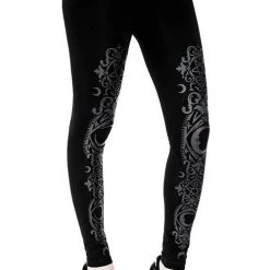 ReStyle Black Gothic Baroque Leggings
