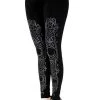 ReStyle Black Gothic Baroque Leggings