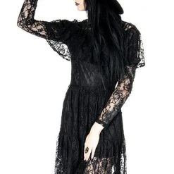 ReStyle Gloomy Prairie Black Lace Gothic Dress 17 ReStyle Gloomy Prairie Black Lace Gothic Dress
