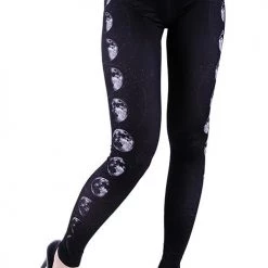 ReStyle Moon Phase Leggings Map Of The Stars Women's Stuff