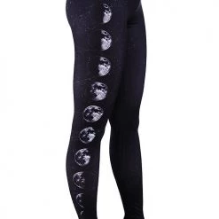 ReStyle Moon Phase Leggings Map Of The Stars Women's Stuff