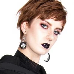 ReStyle Jewelry Moon And Sun Silver Earrings