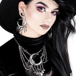 ReStyle Jewelry Sleepless Nights Silver Moon Necklace