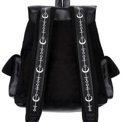 ReStyle Runic Moon Black Backpack - Black And White