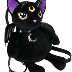 ReStyle Violet Demonic Cat Backpack 21 ReStyle Violet Demonic Cat Backpack
