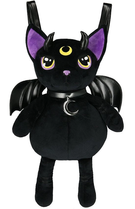 ReStyle Violet Demonic Cat Backpack 3 ReStyle Violet Demonic Cat Backpack