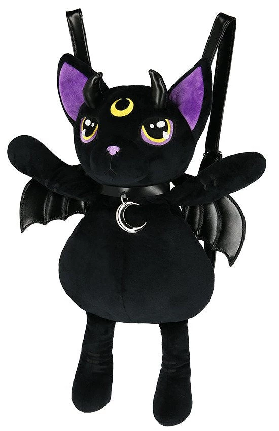 ReStyle Violet Demonic Cat Backpack 5 ReStyle Violet Demonic Cat Backpack