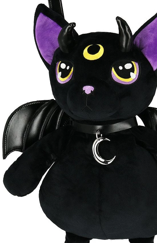ReStyle Violet Demonic Cat Backpack 6 ReStyle Violet Demonic Cat Backpack