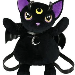 ReStyle Violet Demonic Cat Backpack 20 ReStyle Violet Demonic Cat Backpack