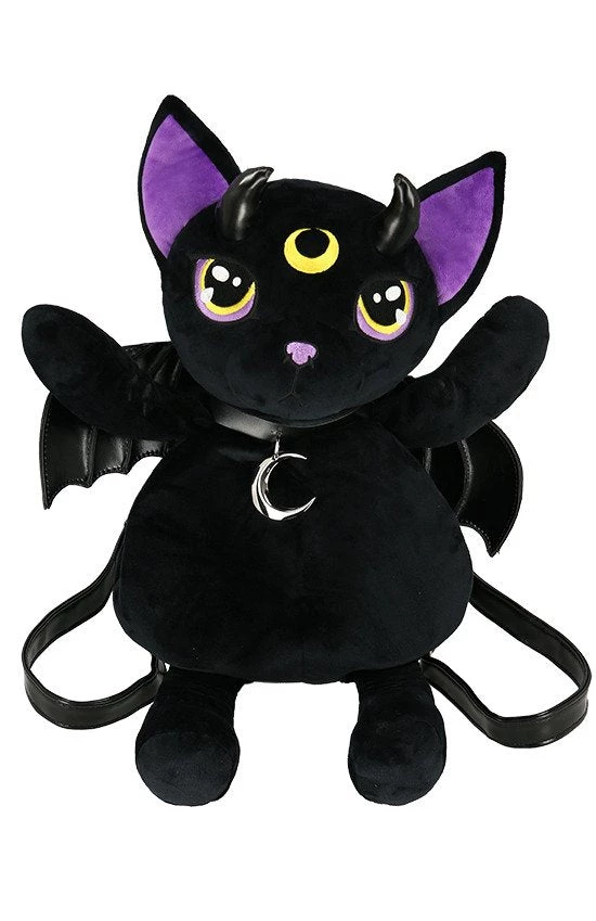 ReStyle Violet Demonic Cat Backpack 11 ReStyle Violet Demonic Cat Backpack