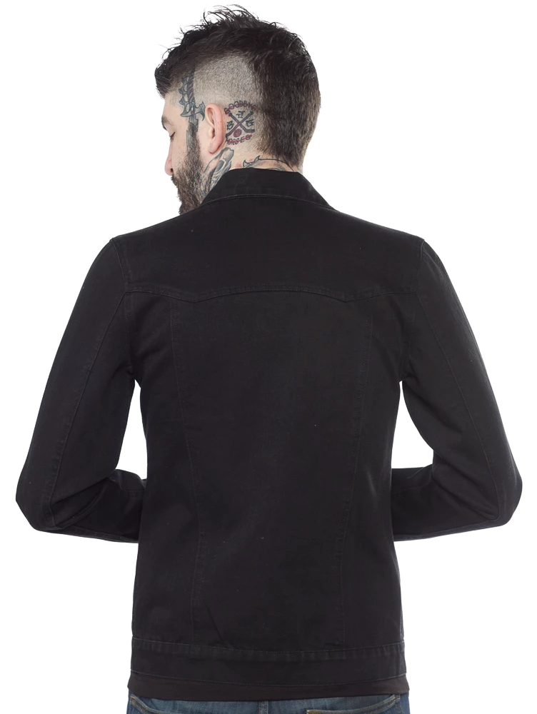 Kustom Kreeps Men's Denim Jacket 4 Kustom Kreeps Men's Denim Jacket