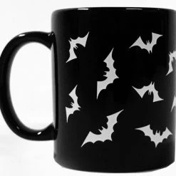 Sourpuss Luna Bats Mug Black