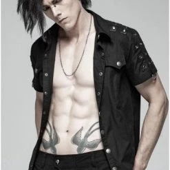 Punk Rave Men's Stuff Marduk Shirt