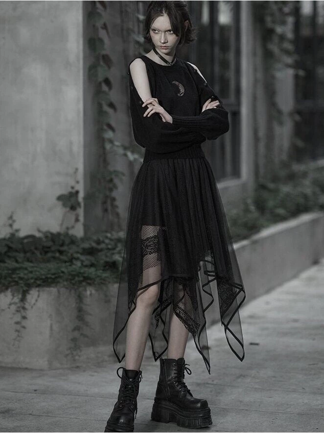 Punk Rave Moon Faerie Skirt 3 Punk Rave Moon Faerie Skirt