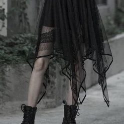 Punk Rave Moon Faerie Skirt