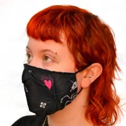 Cupcake Cult Skeletal Unicorn Mask Men's Stuff