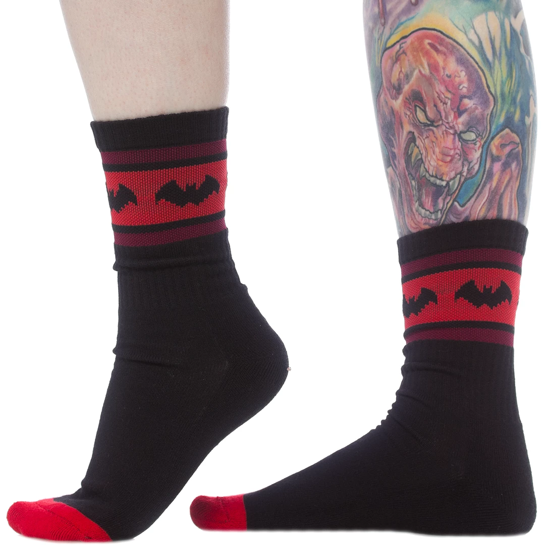 Sourpuss Bat Stripe Crew Socks Gift Ideas 5 Sourpuss Bat Stripe Crew Socks Gift Ideas