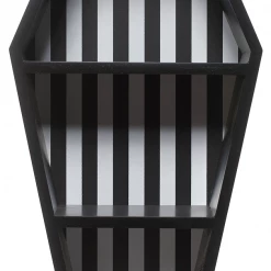 Sourpuss Gift Ideas Striped Coffin Shelf