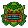 Sourpuss Tiki Creature Enamel Pin