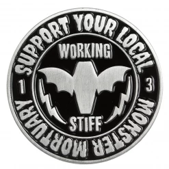 Sourpuss Monster Mortuary Enamel Pin