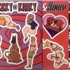 Geeky And Kinky Sticker Sheet Set 3-Pack